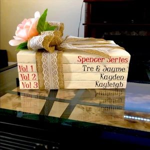 Custom Book Decor